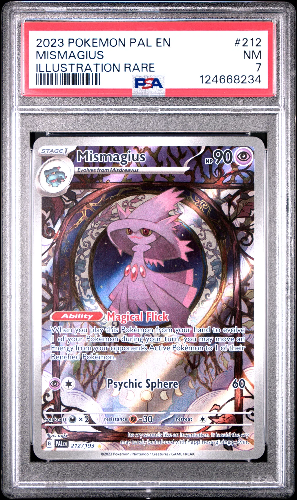 Mismagius card artwork