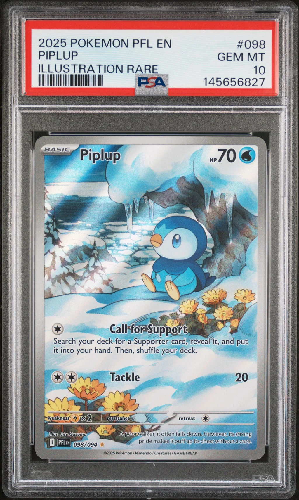 Piplup card artwork