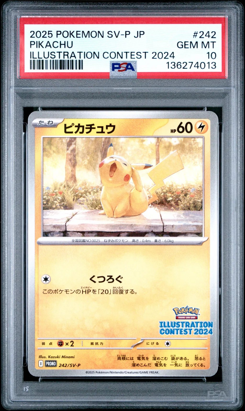 Pikachu card artwork