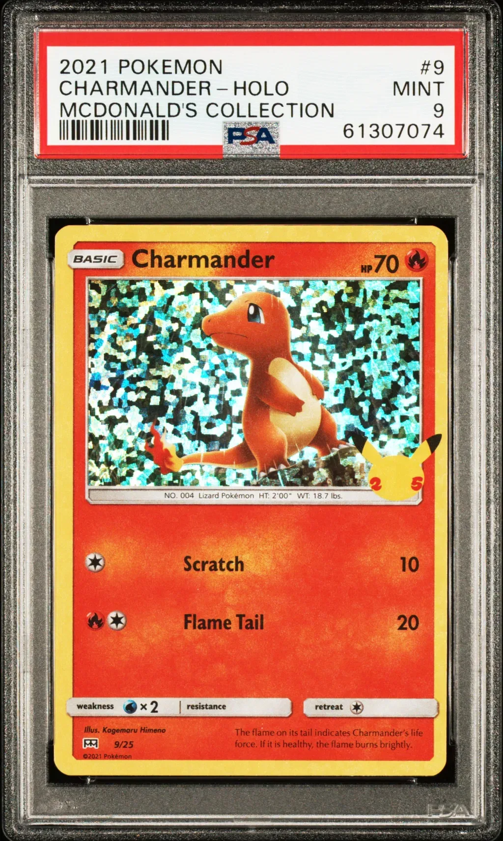 Charmander-Holo card artwork