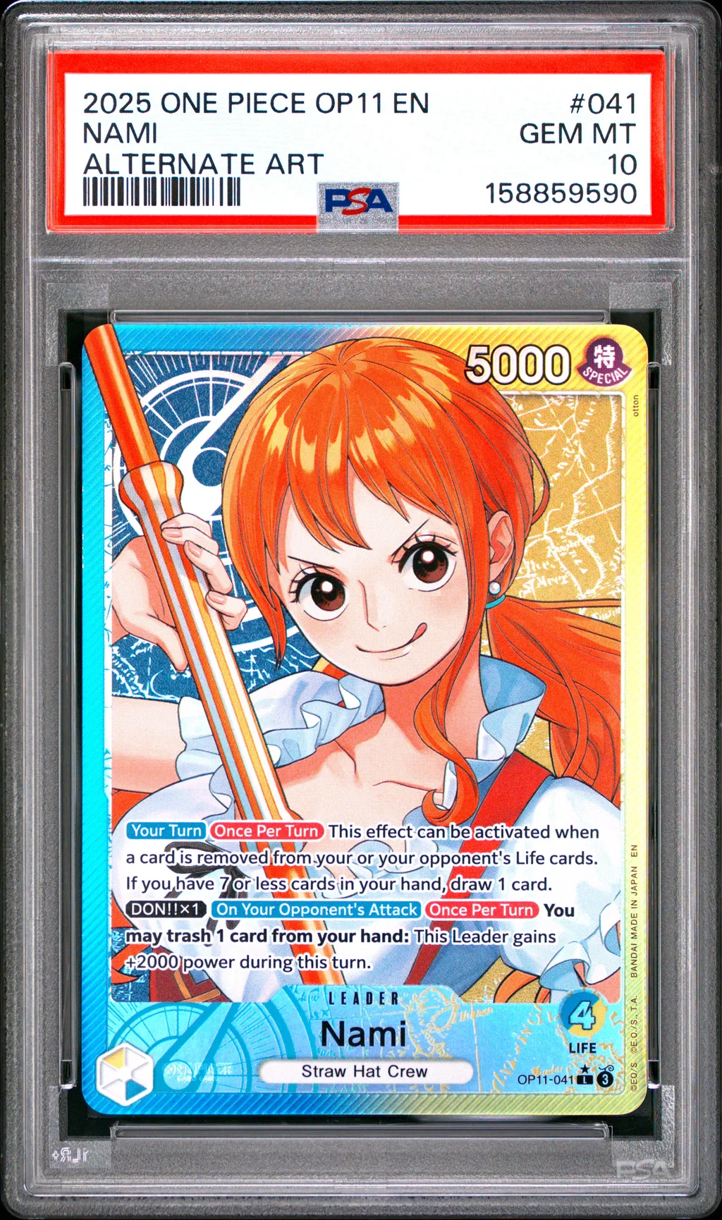 Nami card artwork