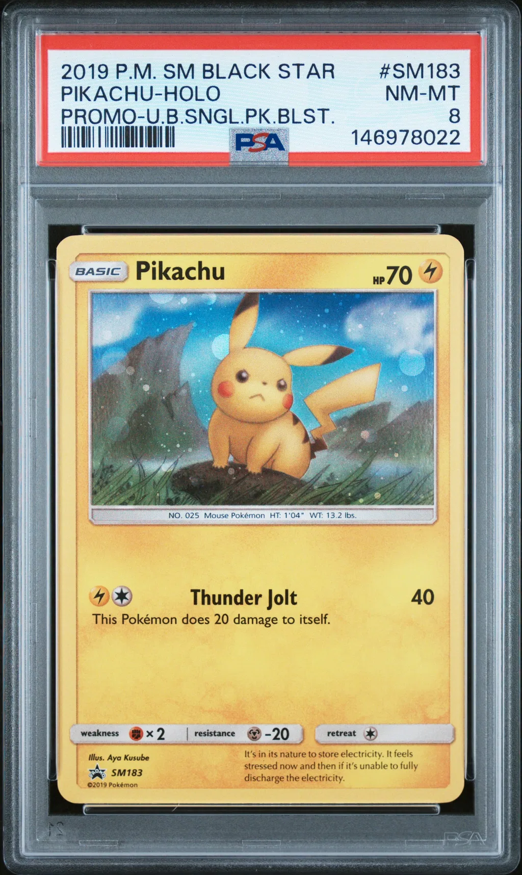 Pikachu-Holo card artwork