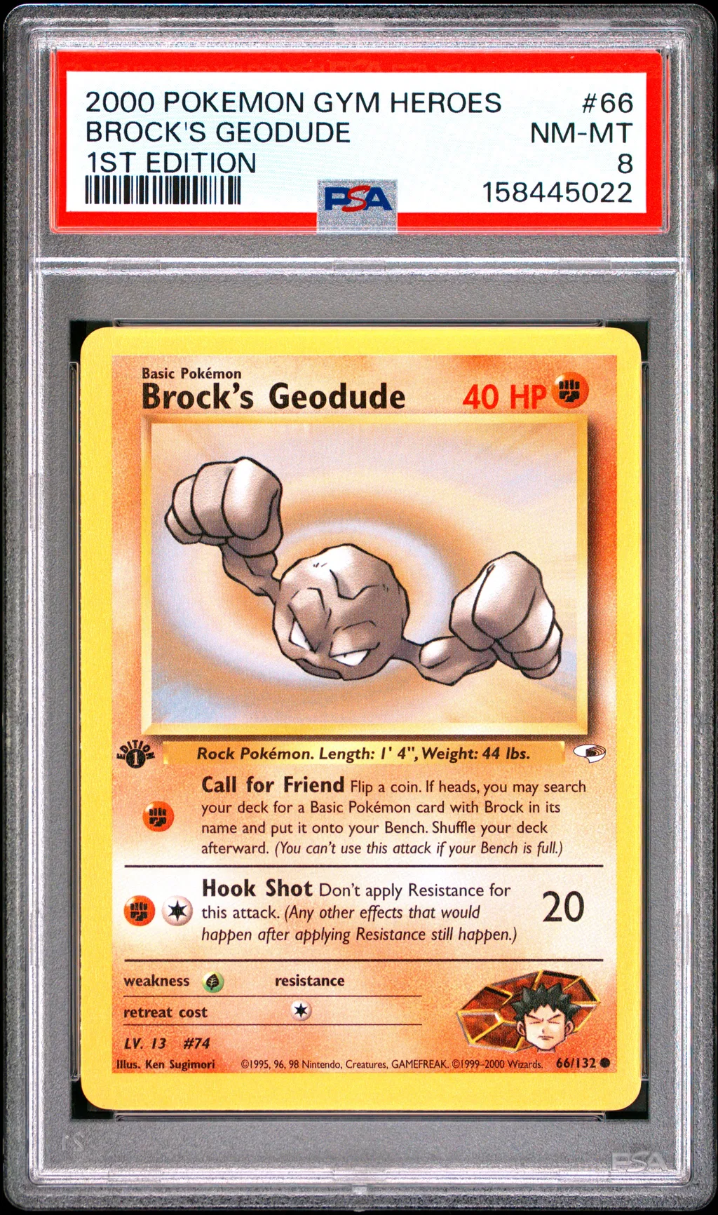 BROCK'S GEODUDE card artwork