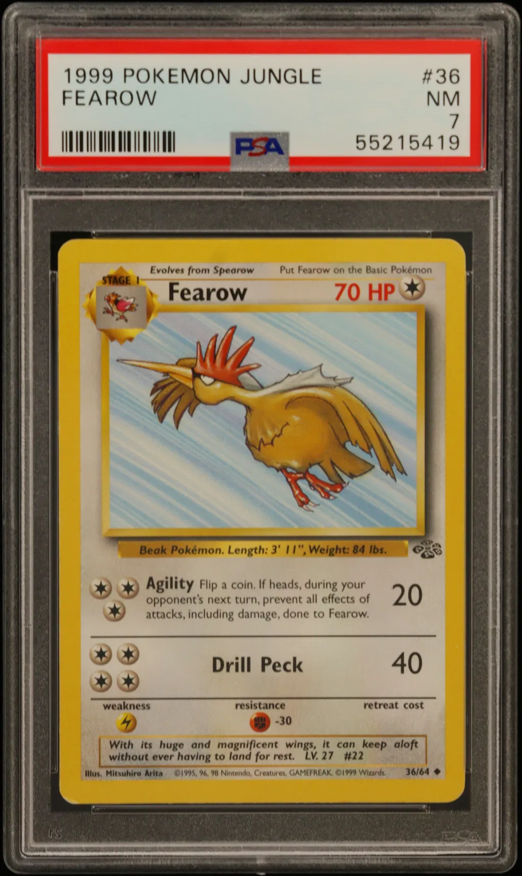 Fearow card artwork