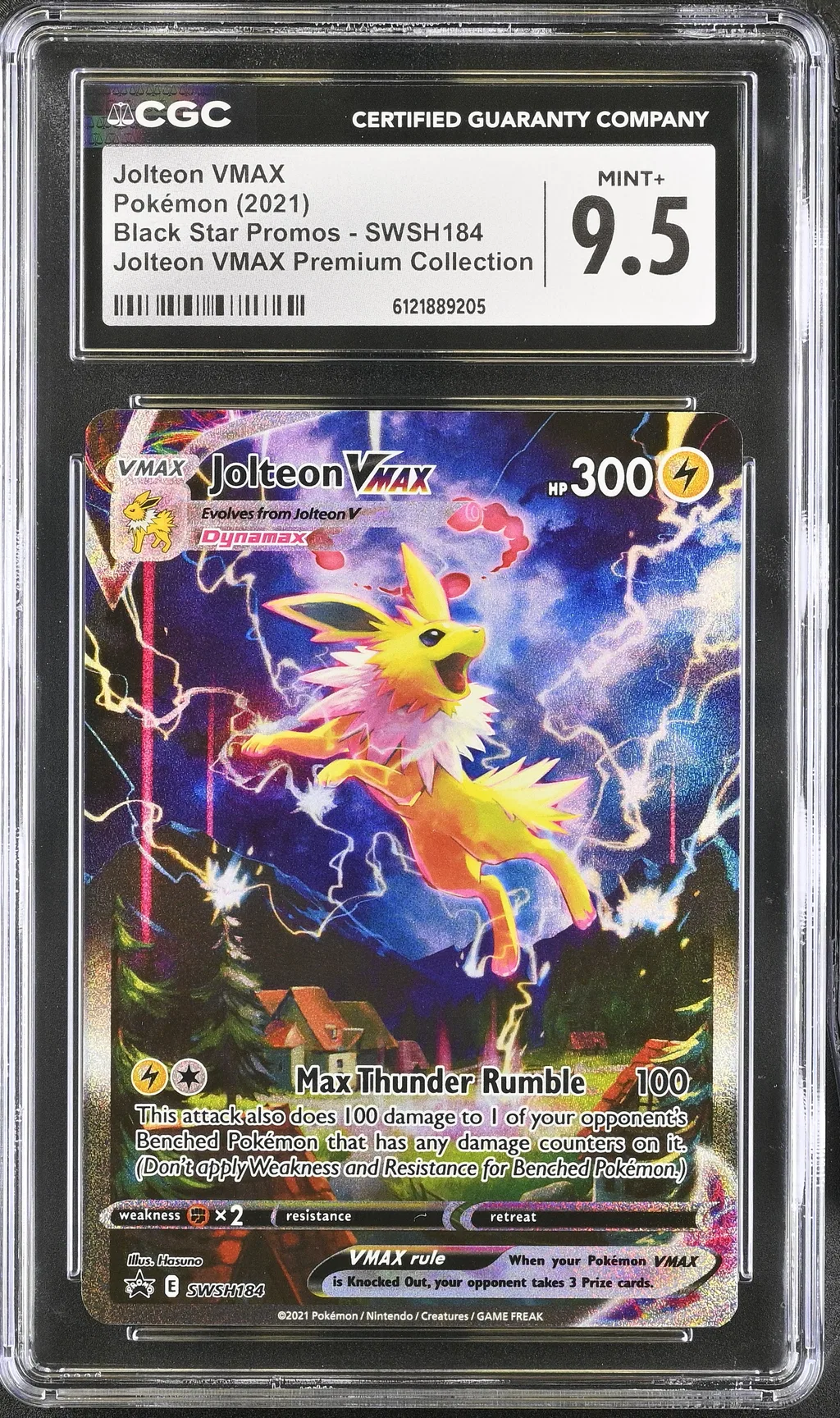 Jolteon VMAX card artwork