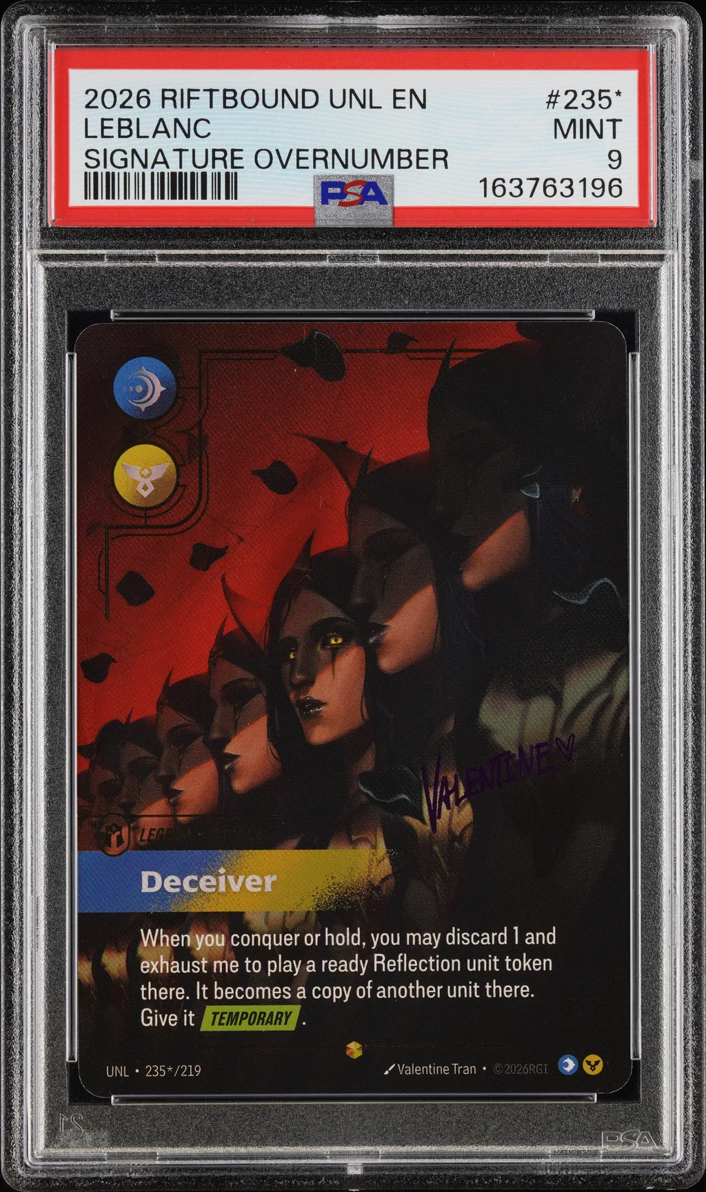 LEBLANC card artwork