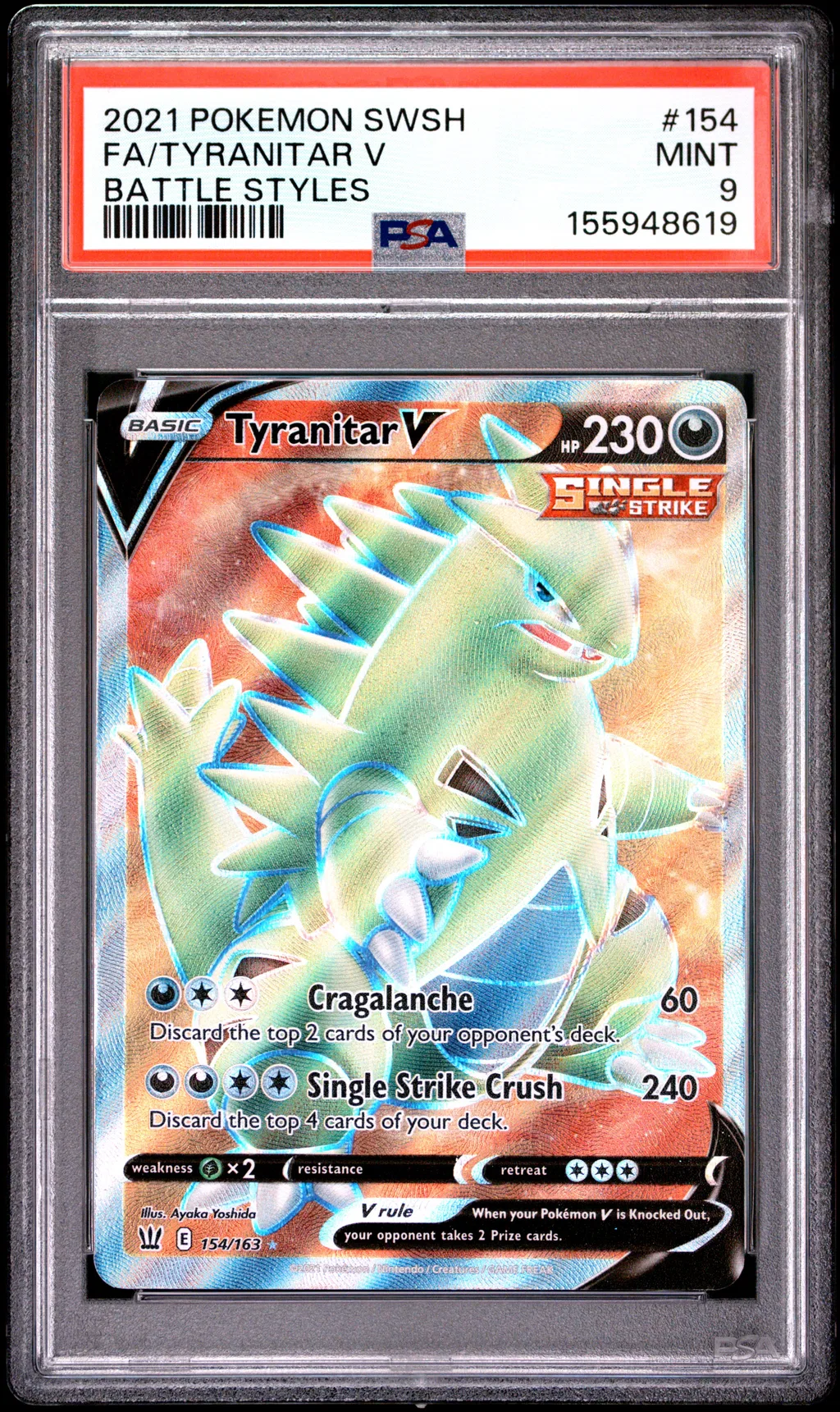 Full Art/Tyranitar V card artwork