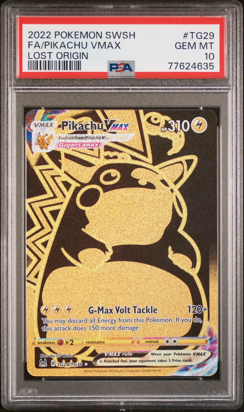 Full Art/Pikachu Vmax card artwork