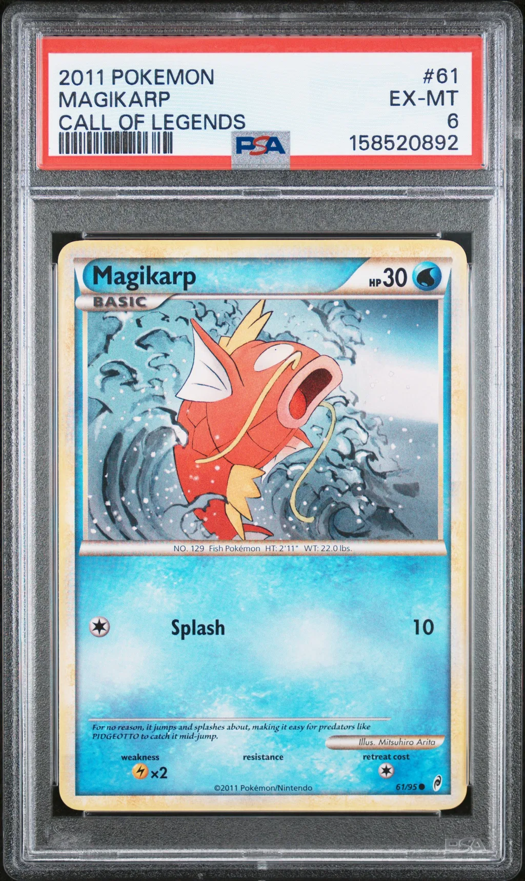 Magikarp card artwork