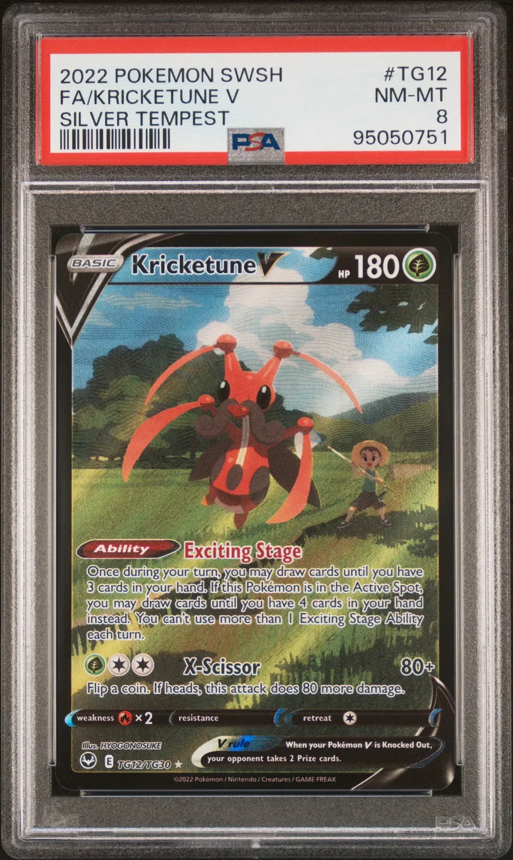 Full Art/Kricketune V card artwork