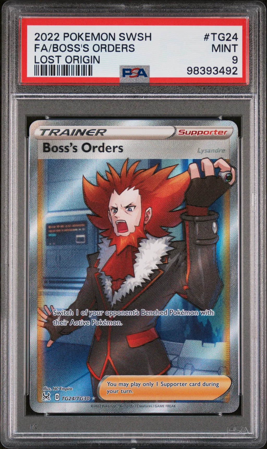 FA/BOSS'S ORDERS card artwork