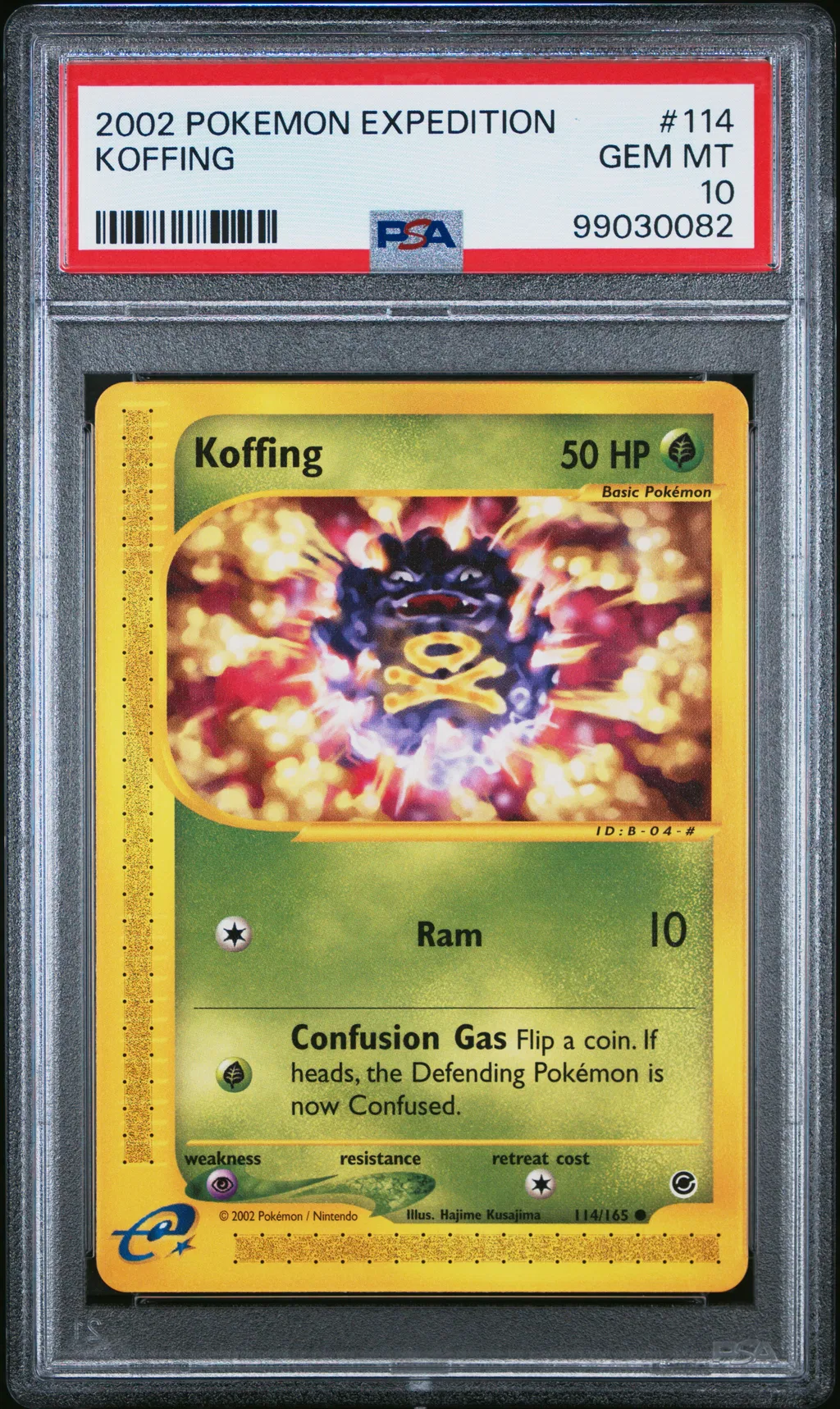 Koffing card artwork