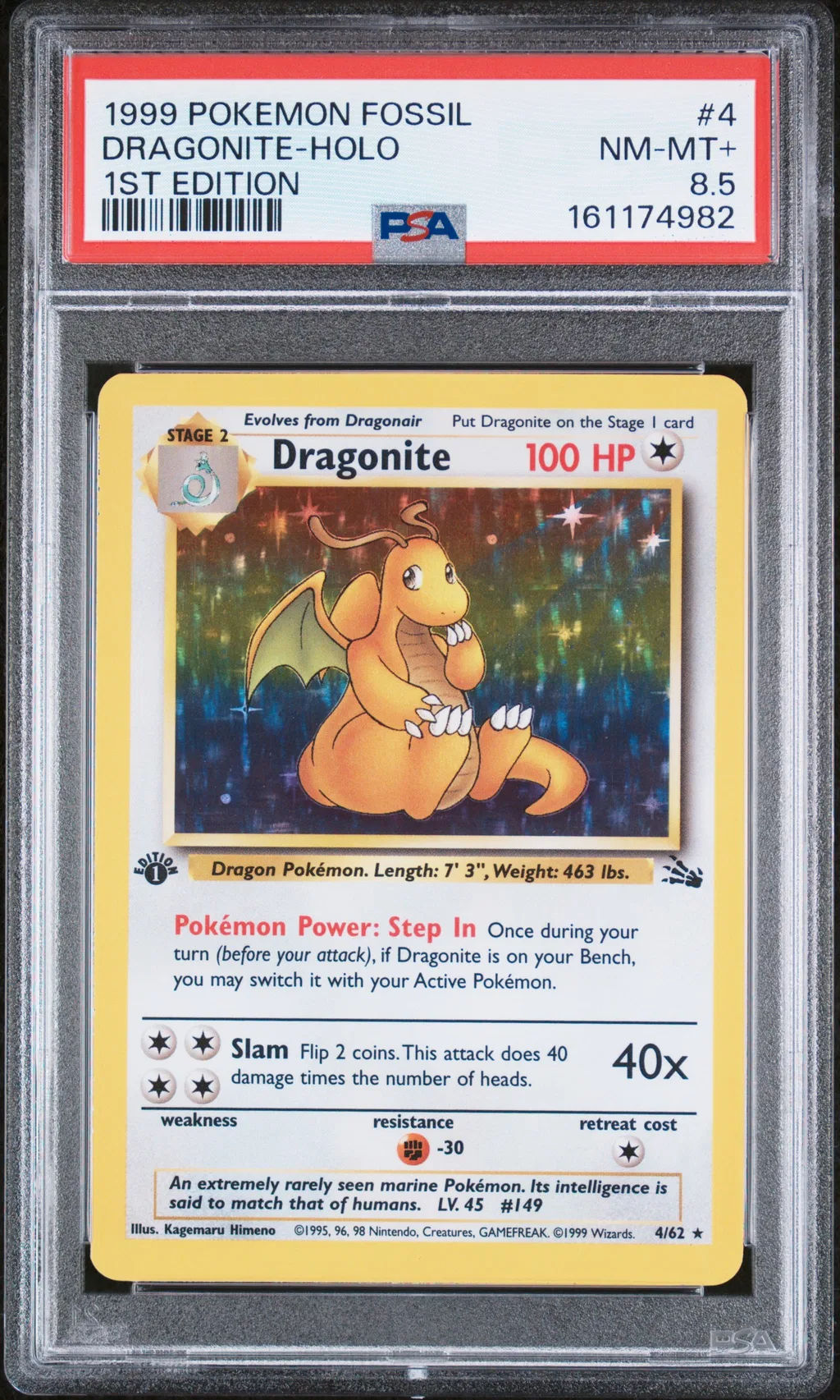 Dragonite-Holo card artwork