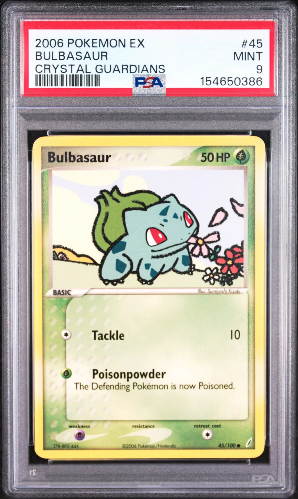 BULBASAUR card artwork