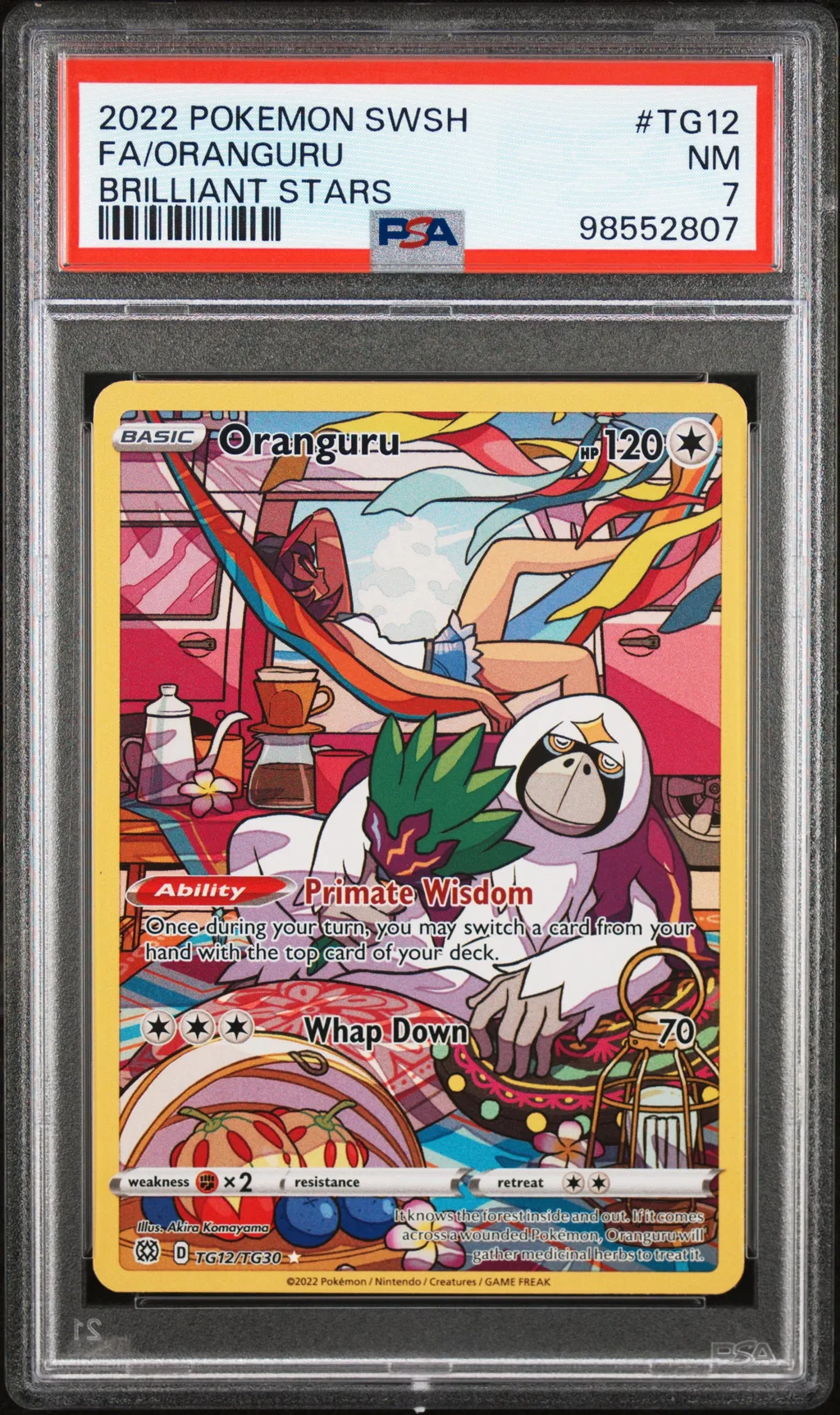 Full Art/Oranguru card artwork