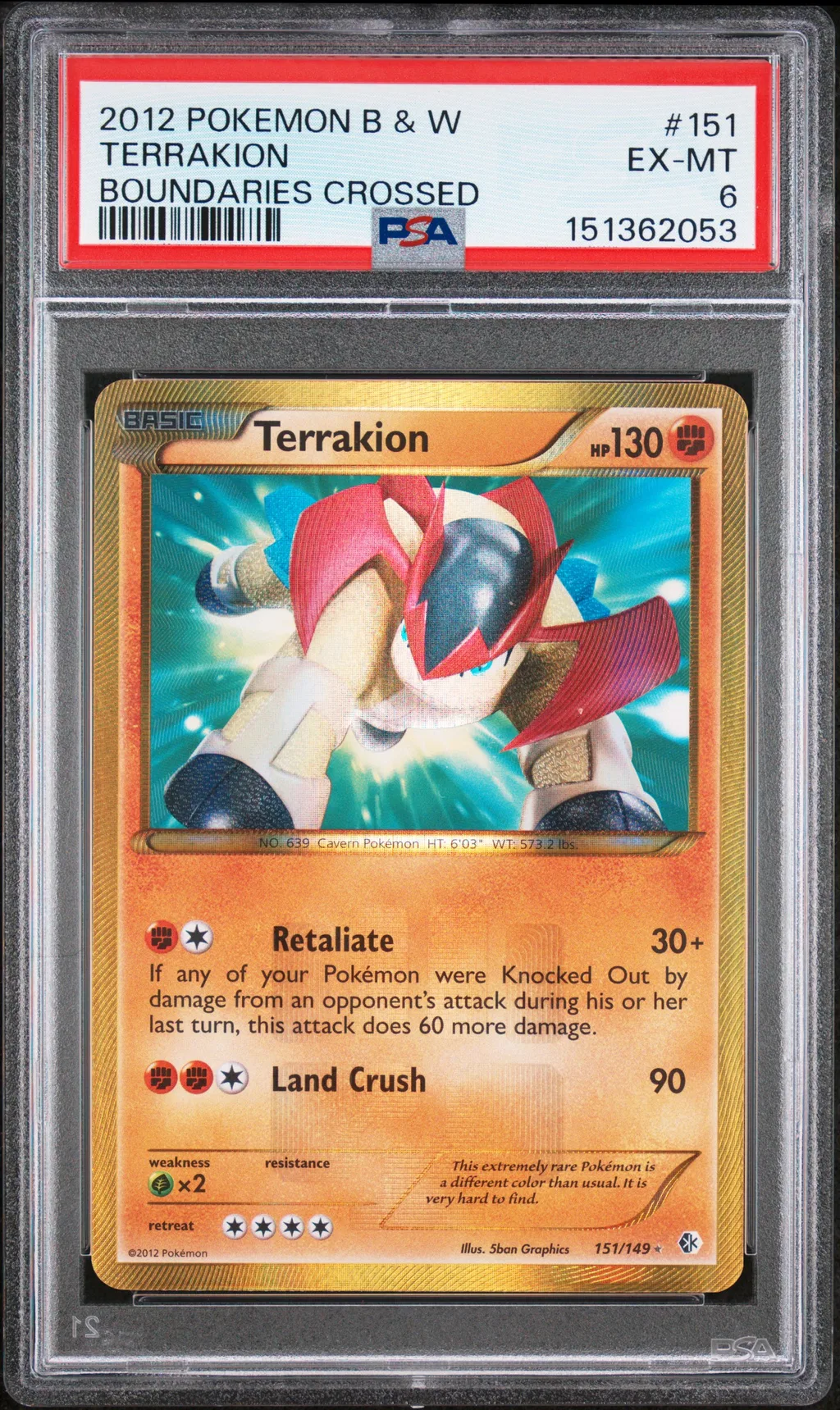 Terrakion card artwork