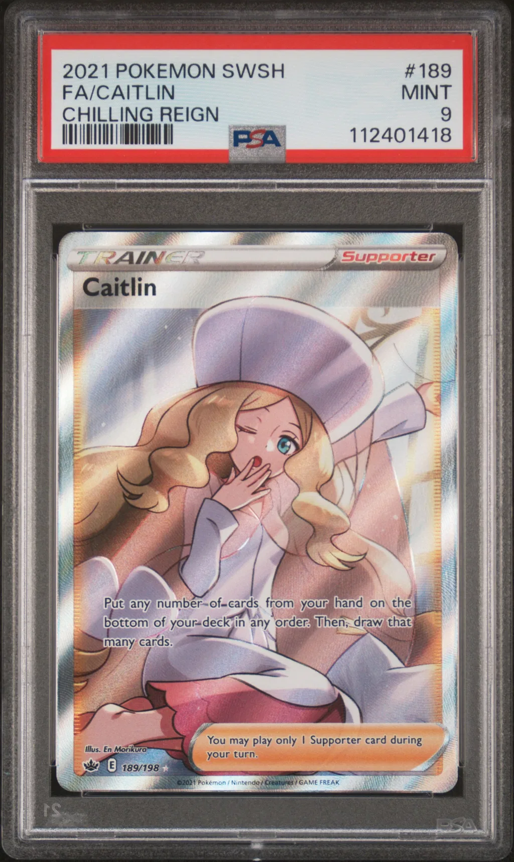FA/CAITLIN card artwork