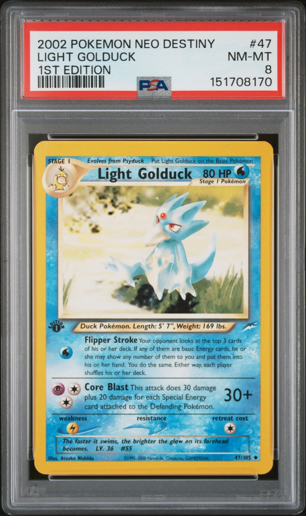 Light Golduck card artwork
