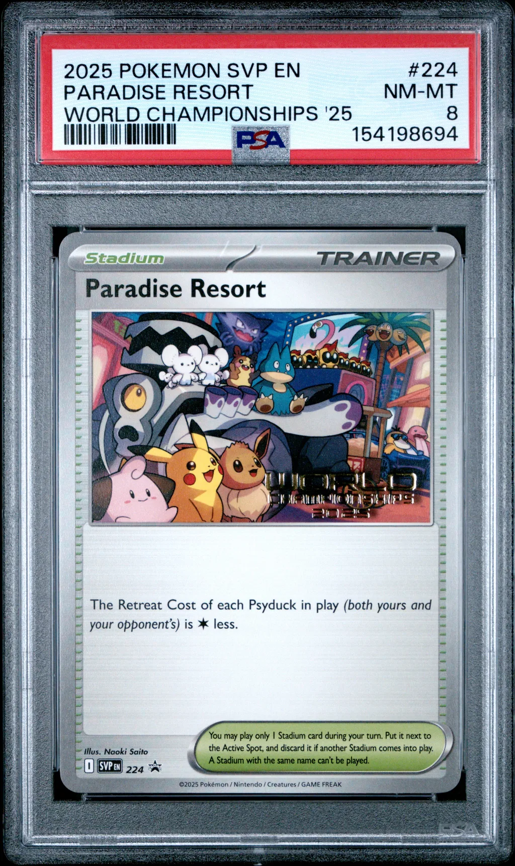 Paradise Resort card artwork