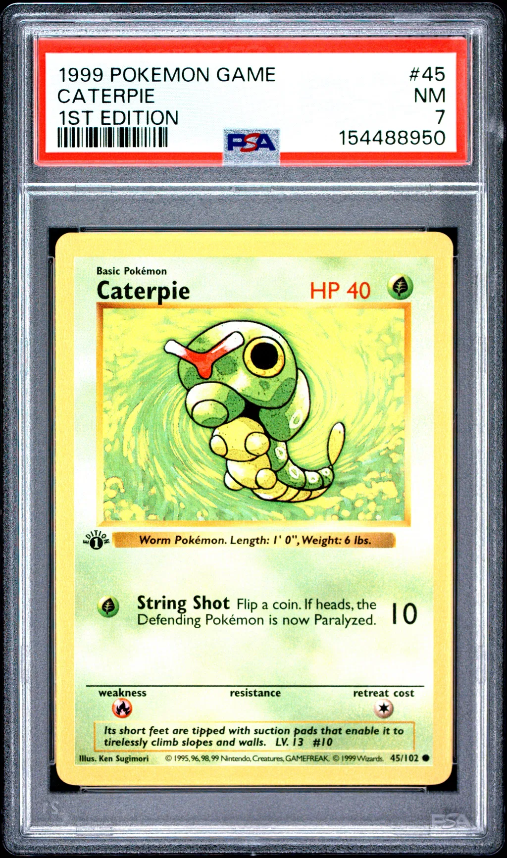 Caterpie card artwork