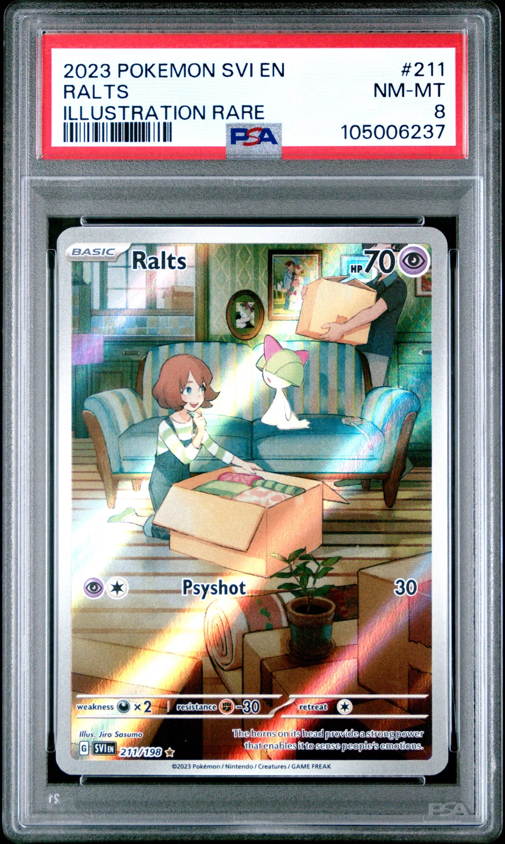 Ralts card artwork