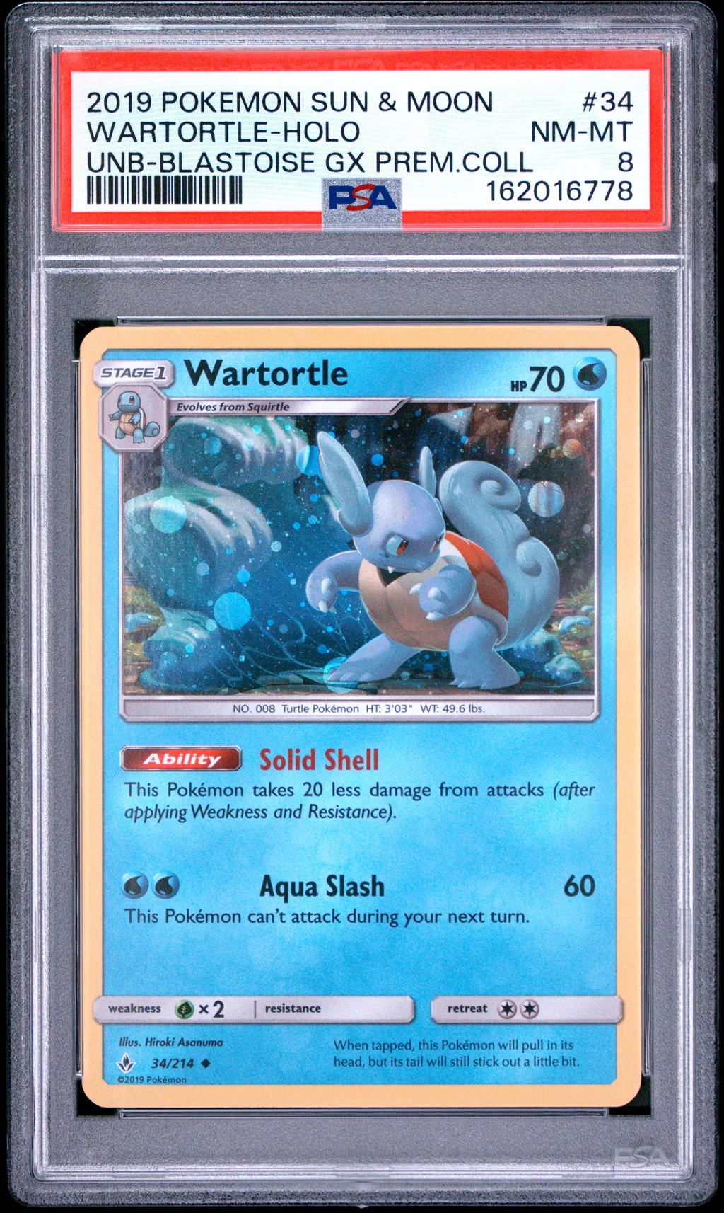 Wartortle-Holo card artwork