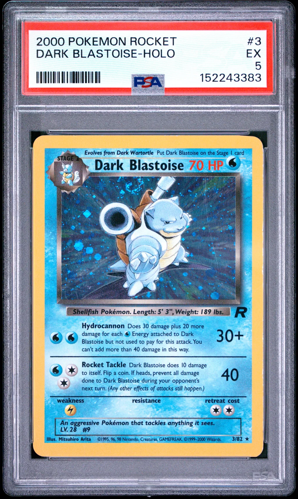Dark Blastoise-Holo card artwork