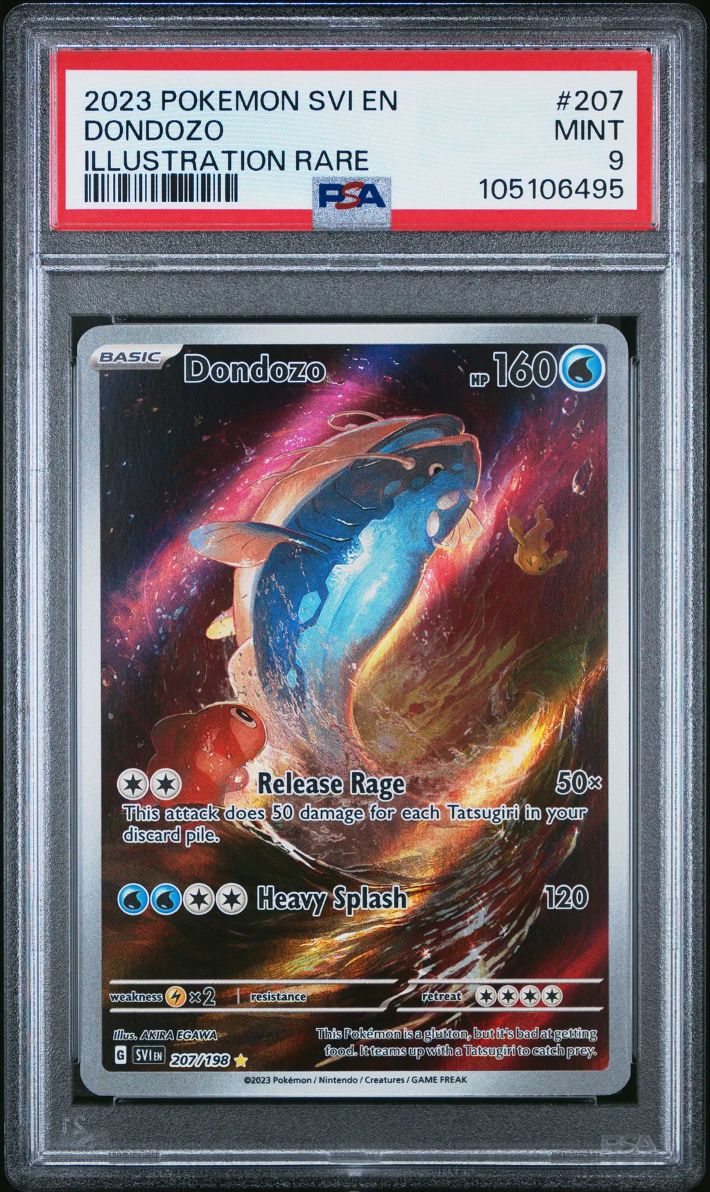 Dondozo card artwork