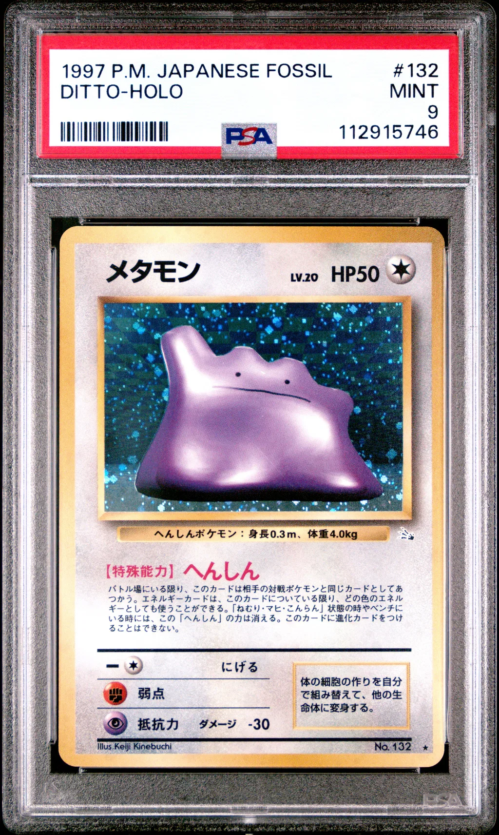 Ditto-Holo card artwork