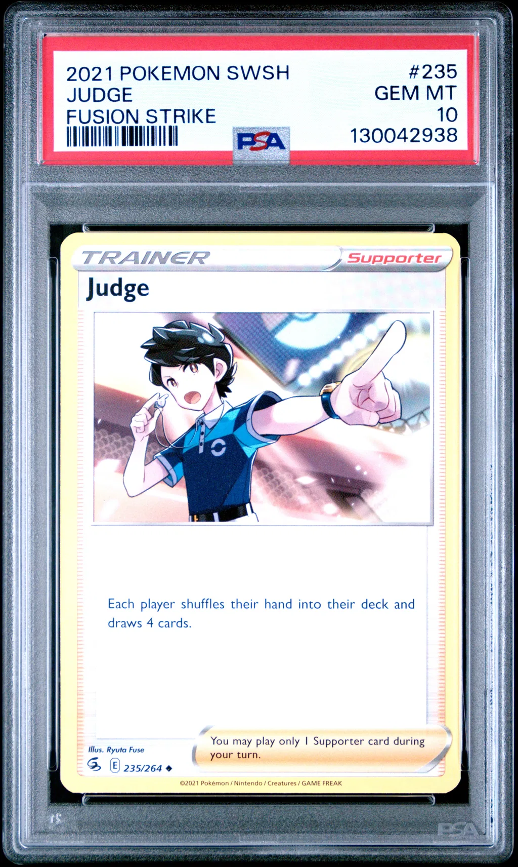 JUDGE card artwork