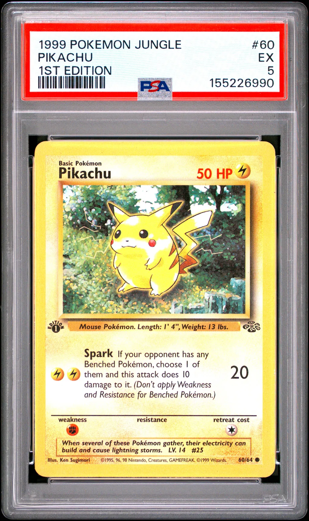 Pikachu card artwork