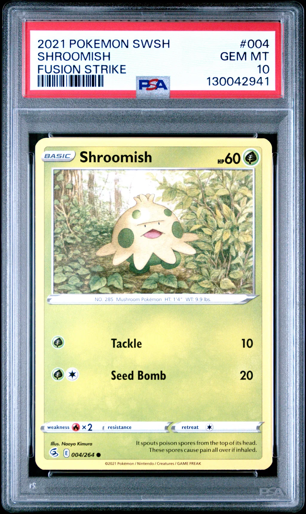 SHROOMISH card artwork