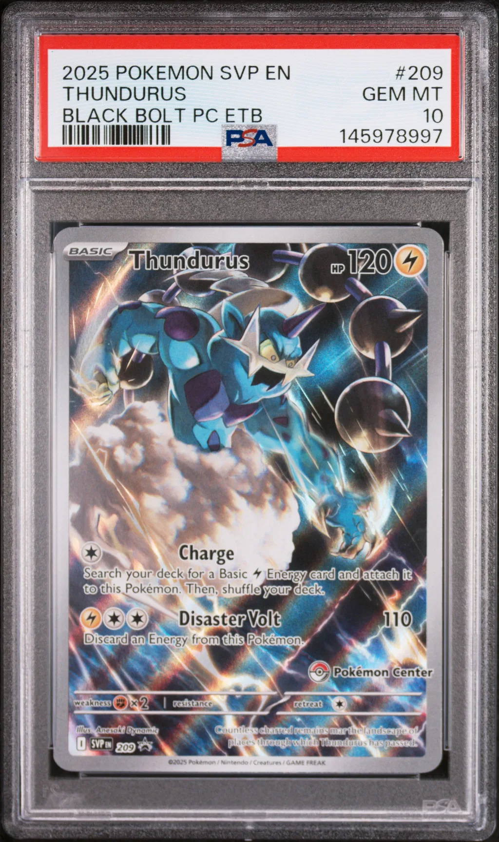 Thundurus card artwork