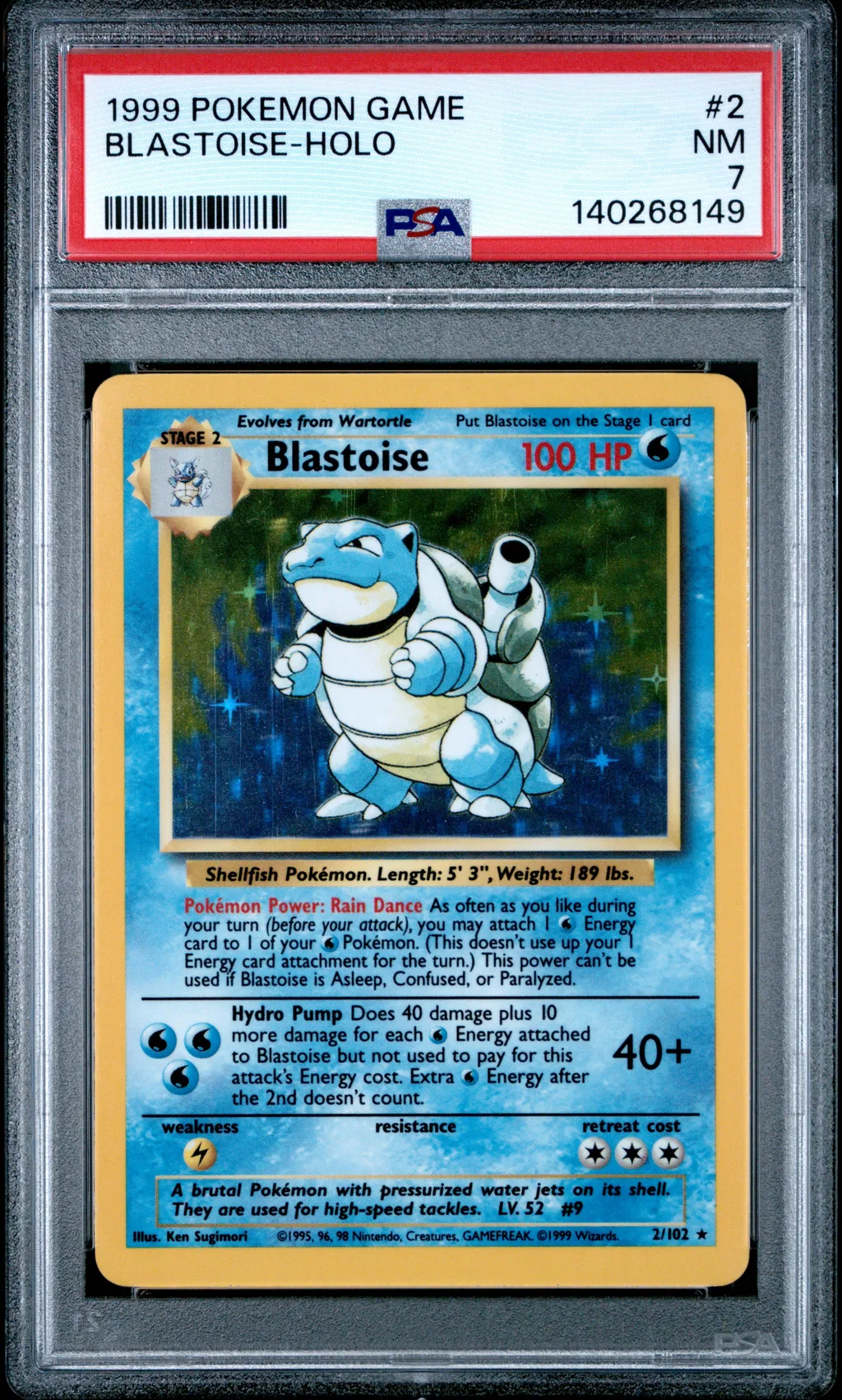 Blastoise-Holo card artwork
