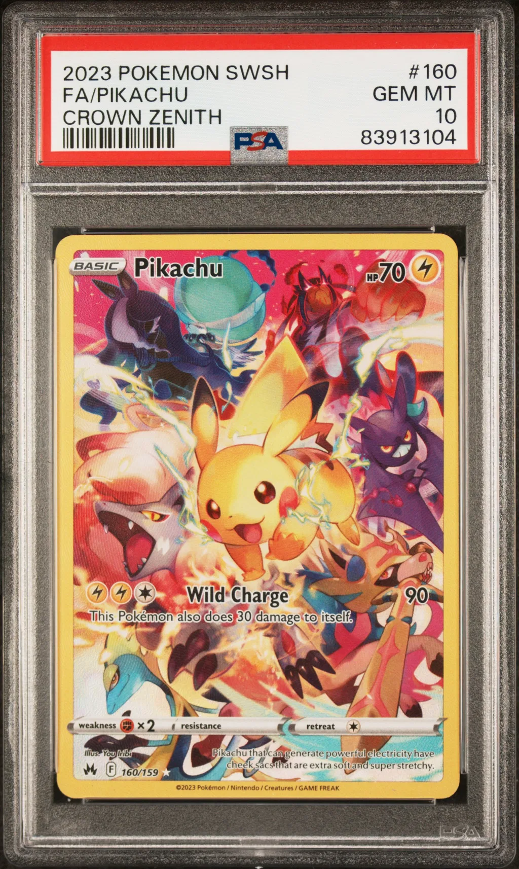 FA/PIKACHU card artwork