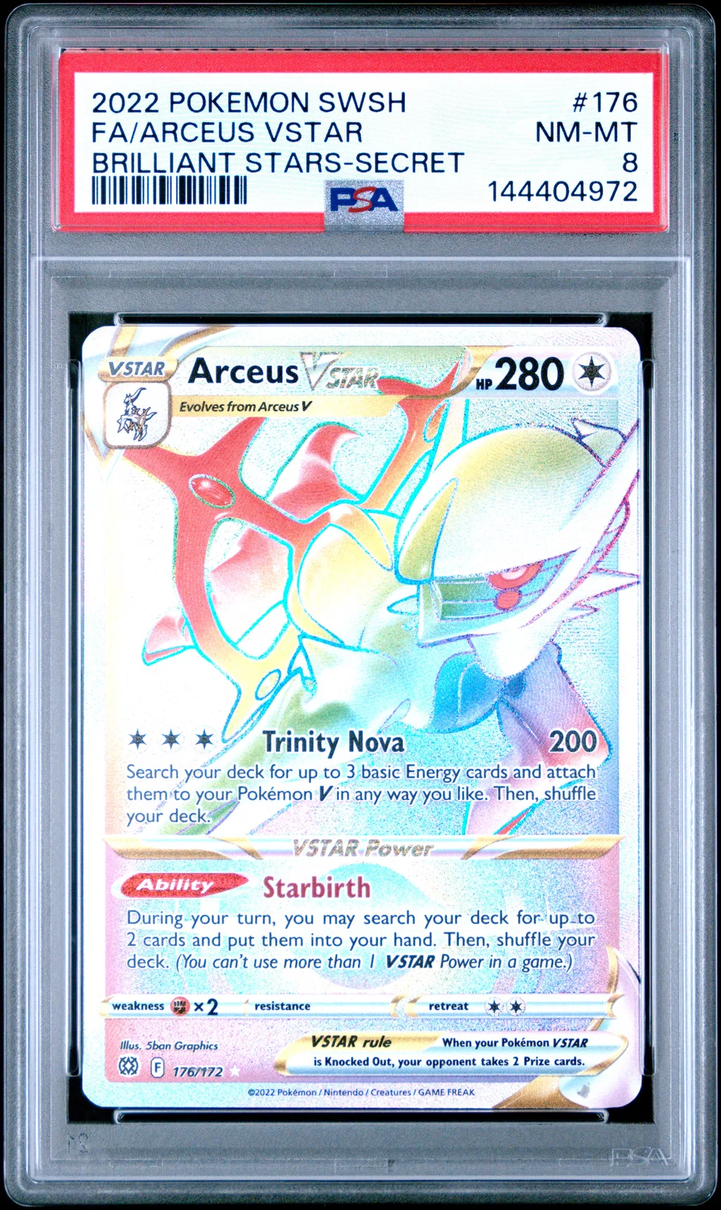 Full Art/Arceus Vstar card artwork