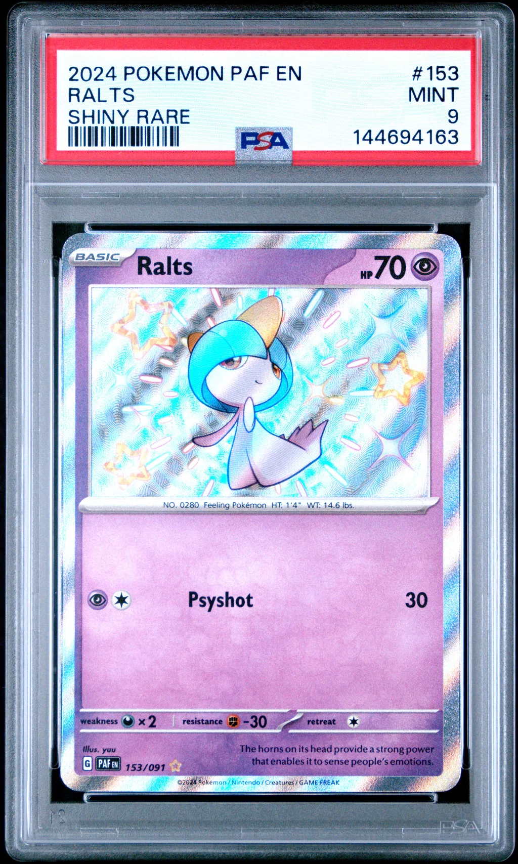 Ralts card artwork