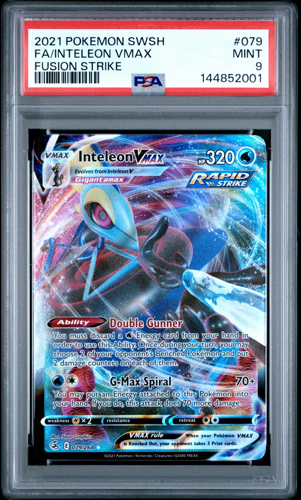 Full Art/Inteleon Vmax card artwork