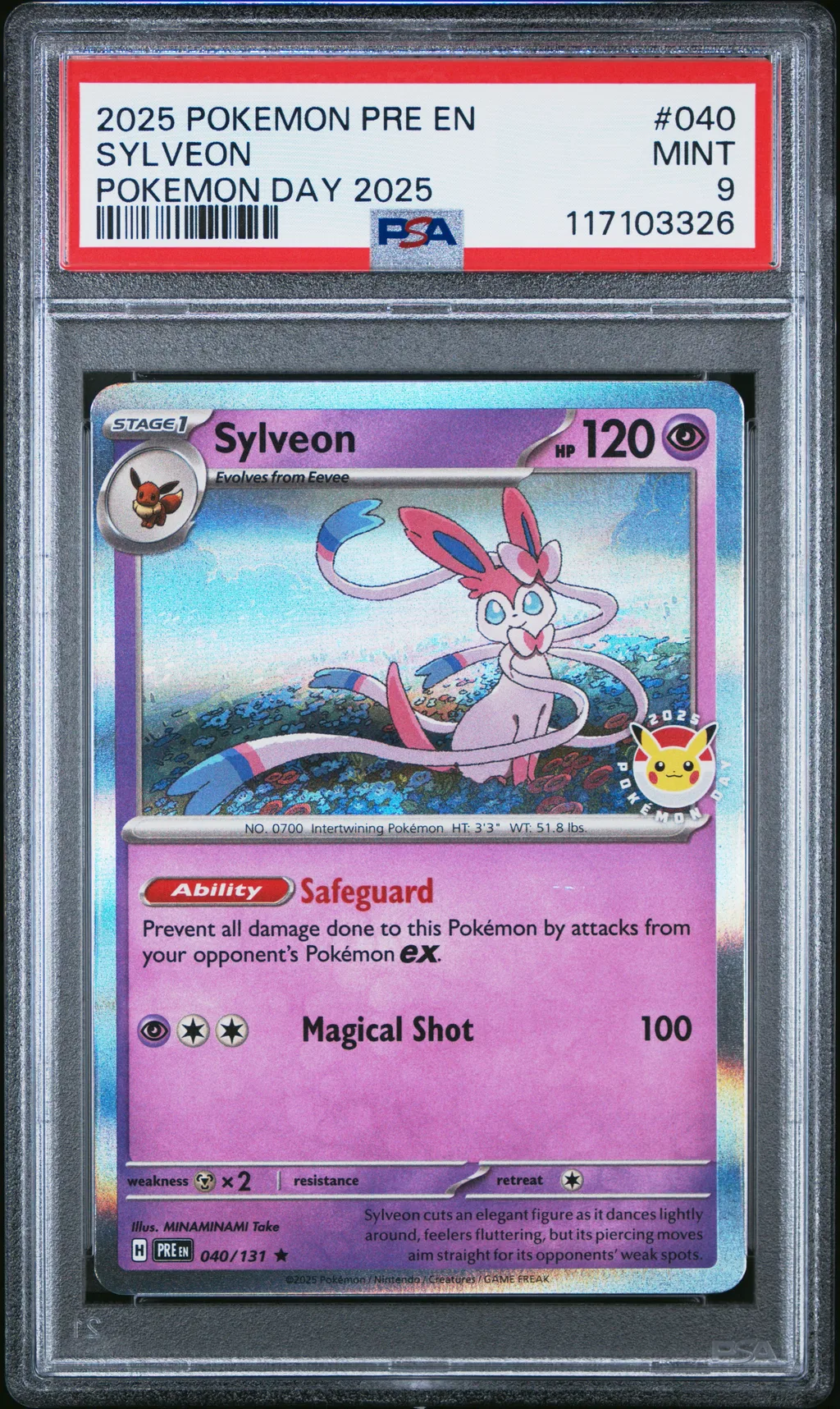 Sylveon card artwork