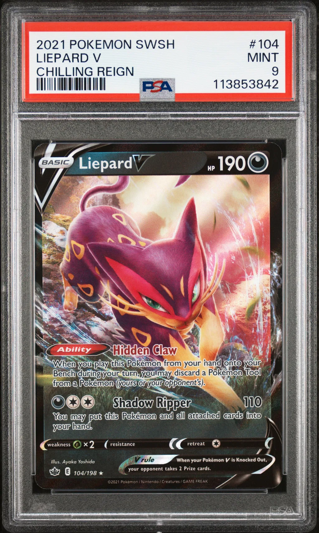 Liepard V card artwork