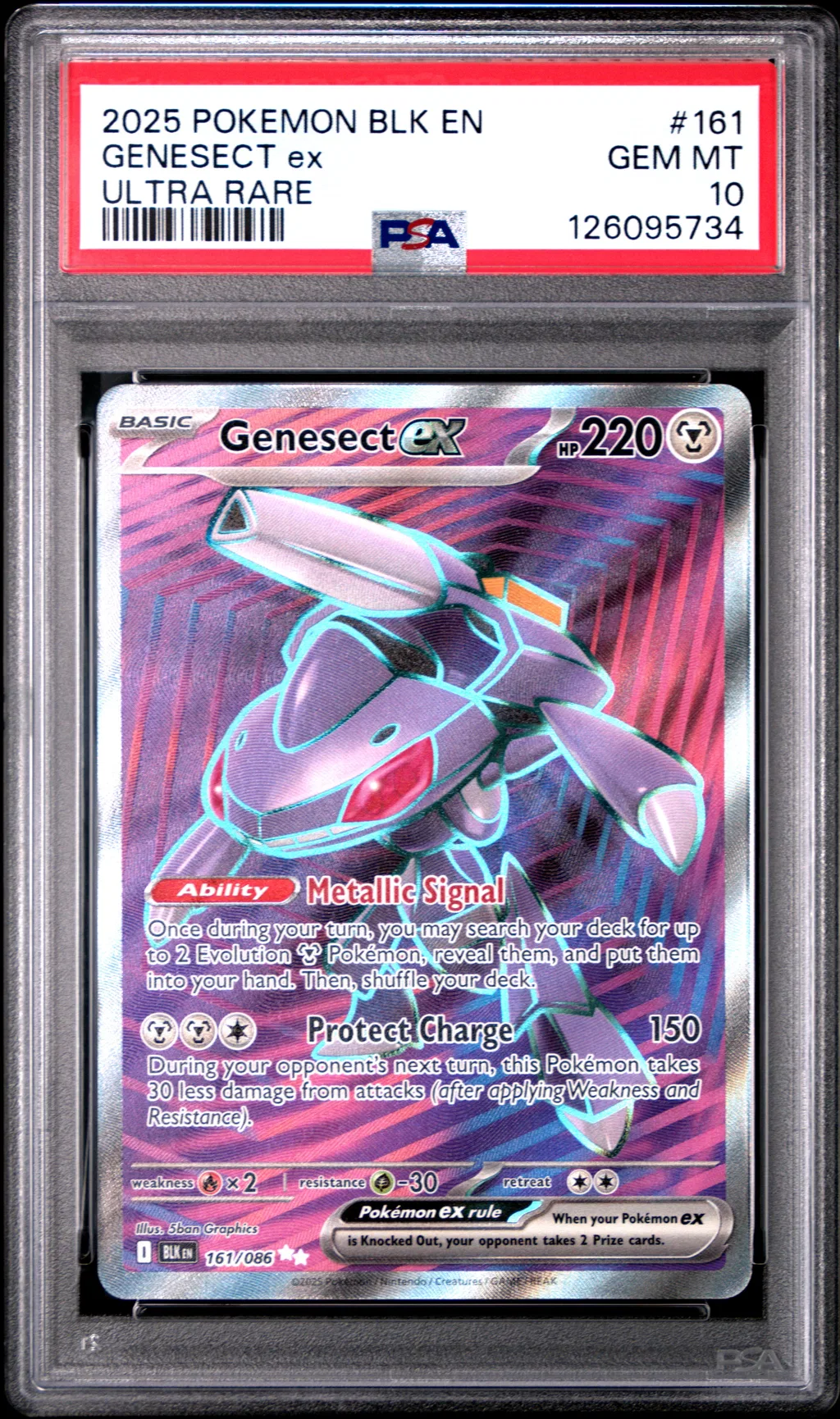 Genesect EX card artwork