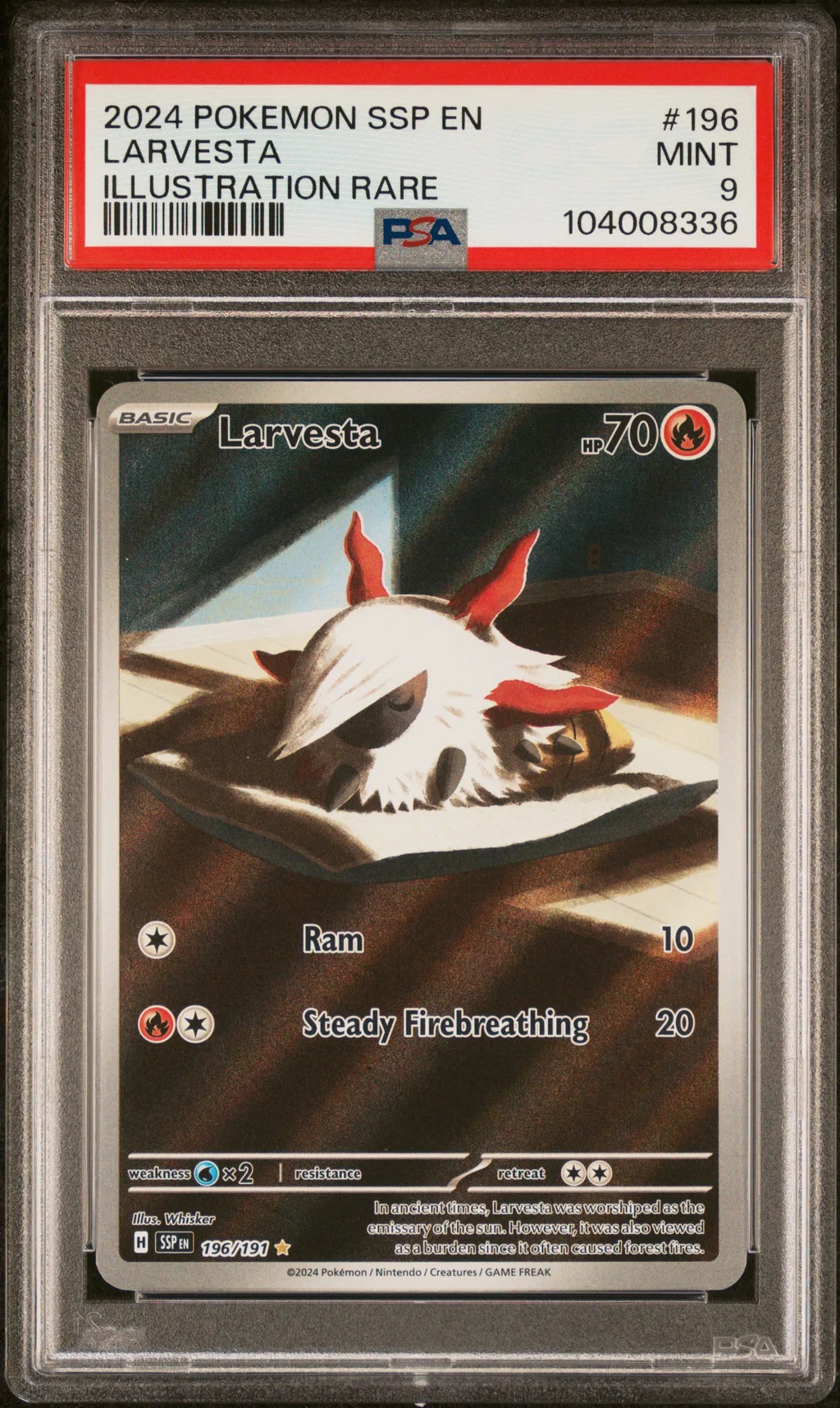 Larvesta card artwork