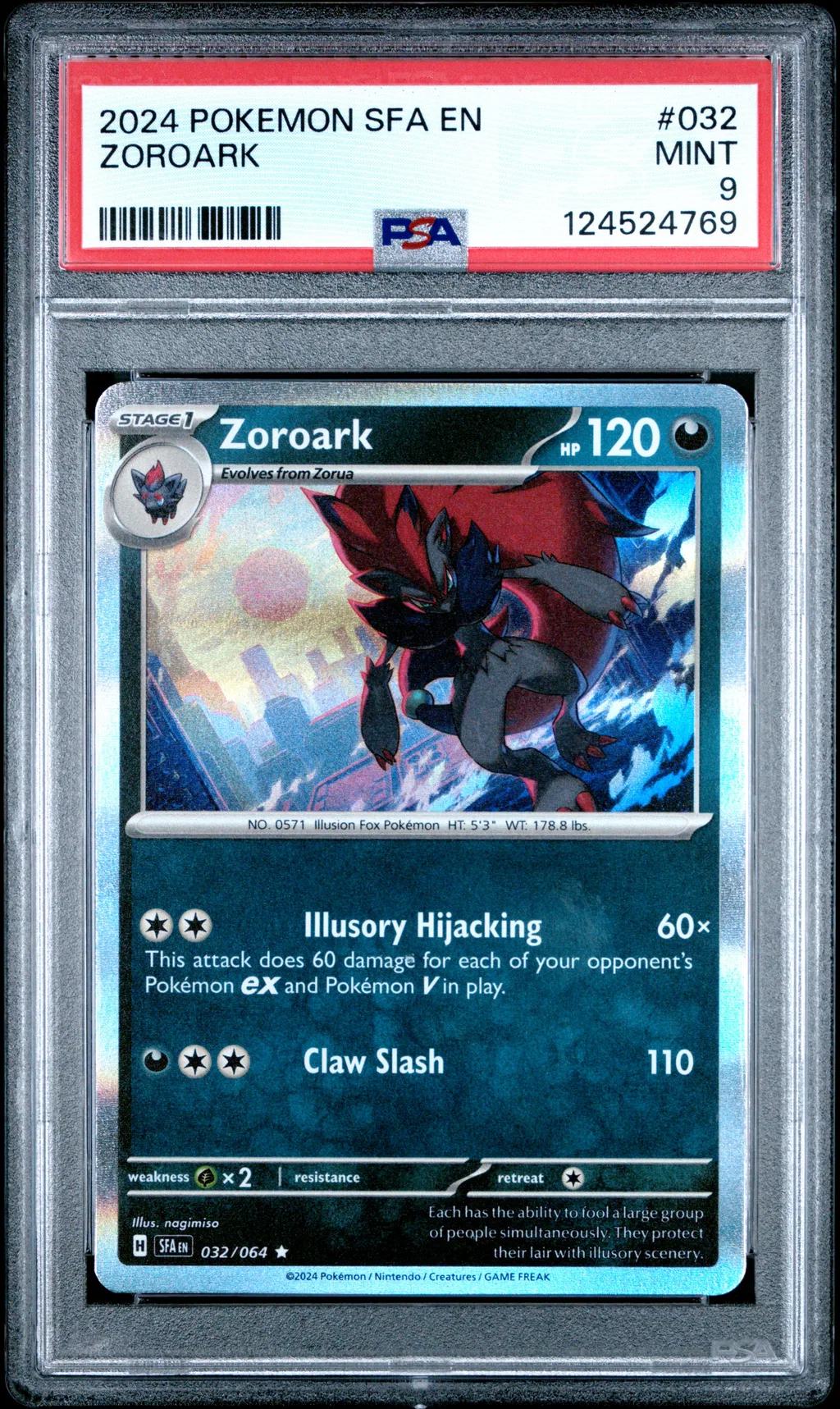 Zoroark card artwork