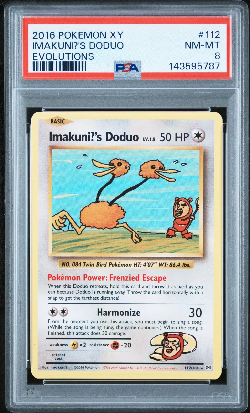 Imakuni?'s Doduo card artwork