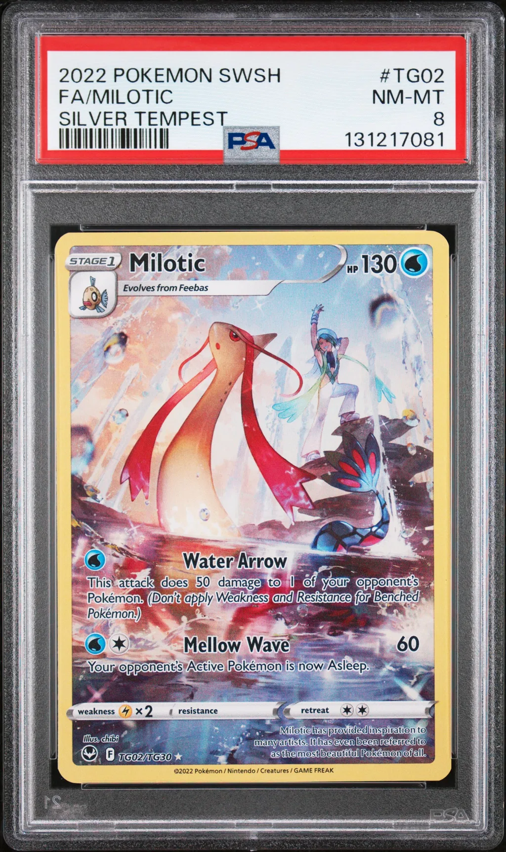 Full Art/Milotic card artwork