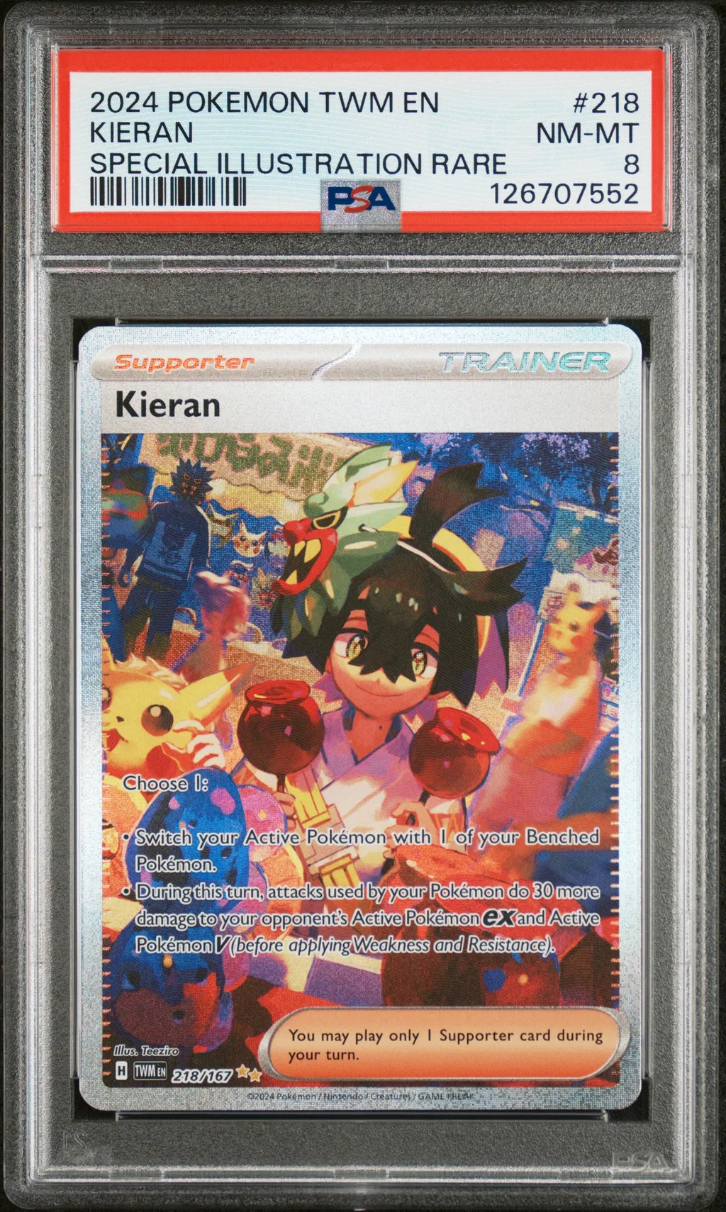 Kieran card artwork