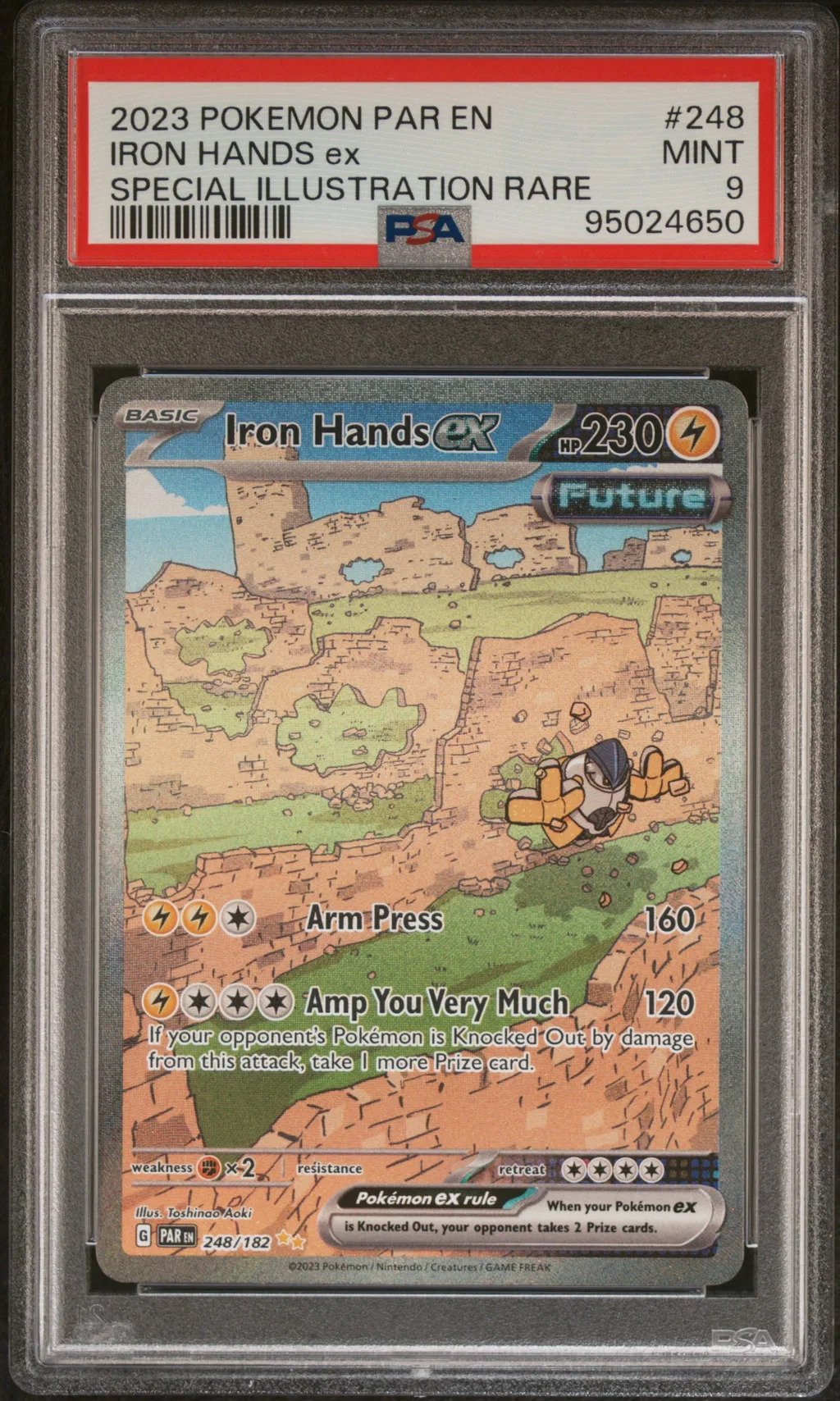Iron Hands EX card artwork