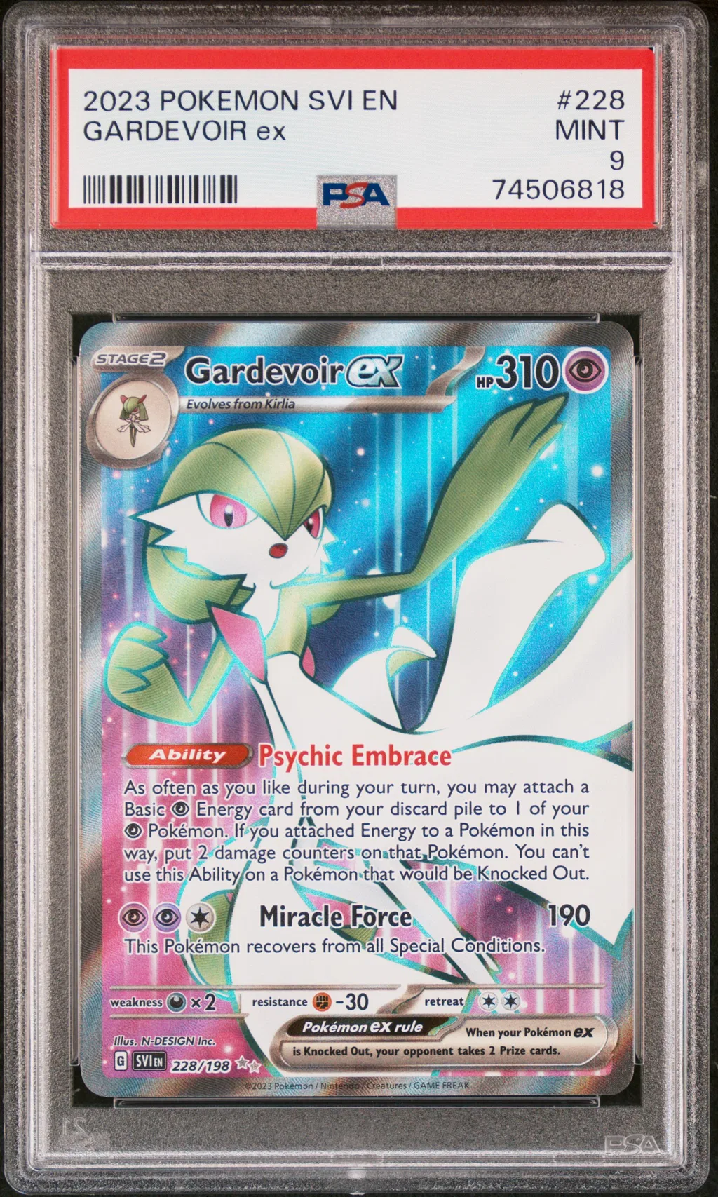 Gardevoir EX card artwork