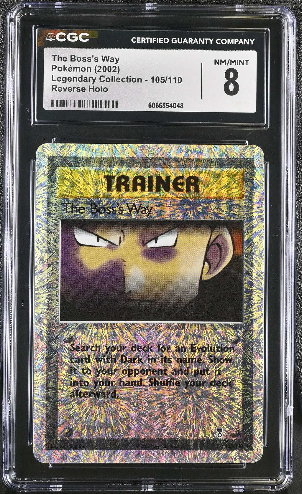 The Boss's Way card artwork