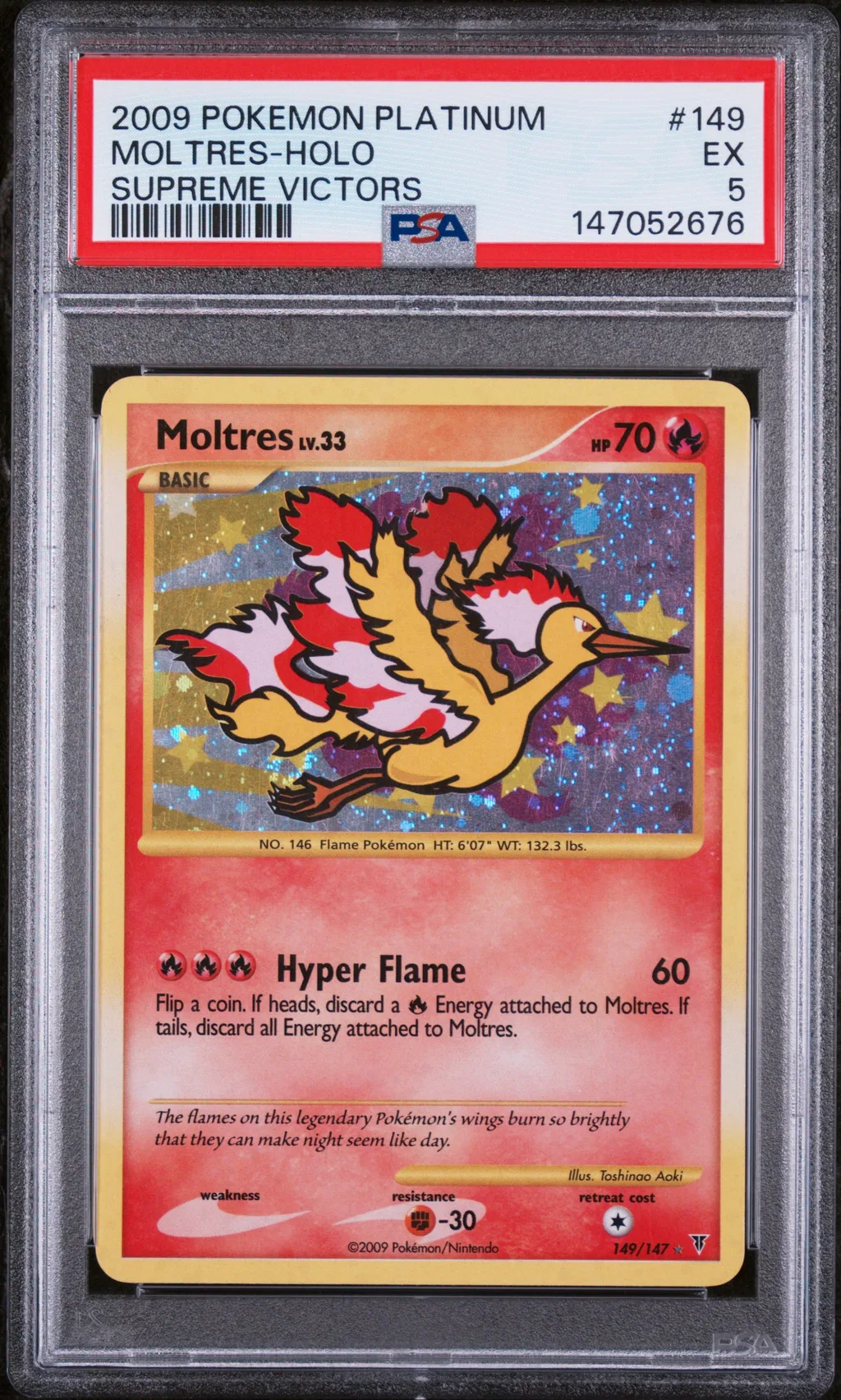 Moltres-Holo card artwork